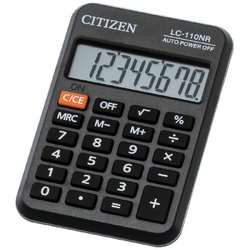 Калькулятор карманный Citizen LC-110NR 8-разрядный